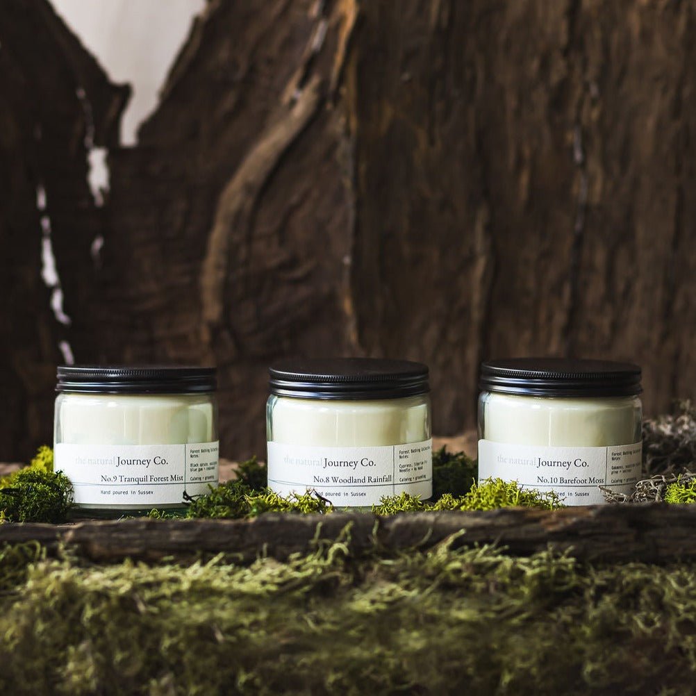 Barefoot Moss - Forest Bathing Aromatherapy Candle - The Natural Journey Company
