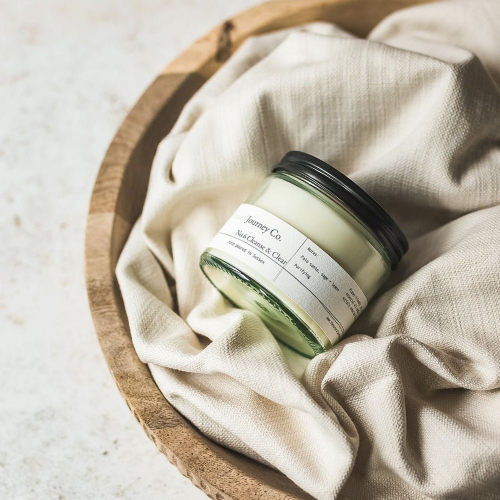 Cleanse + Clear Aromatherapy Candle - The Natural Journey Company