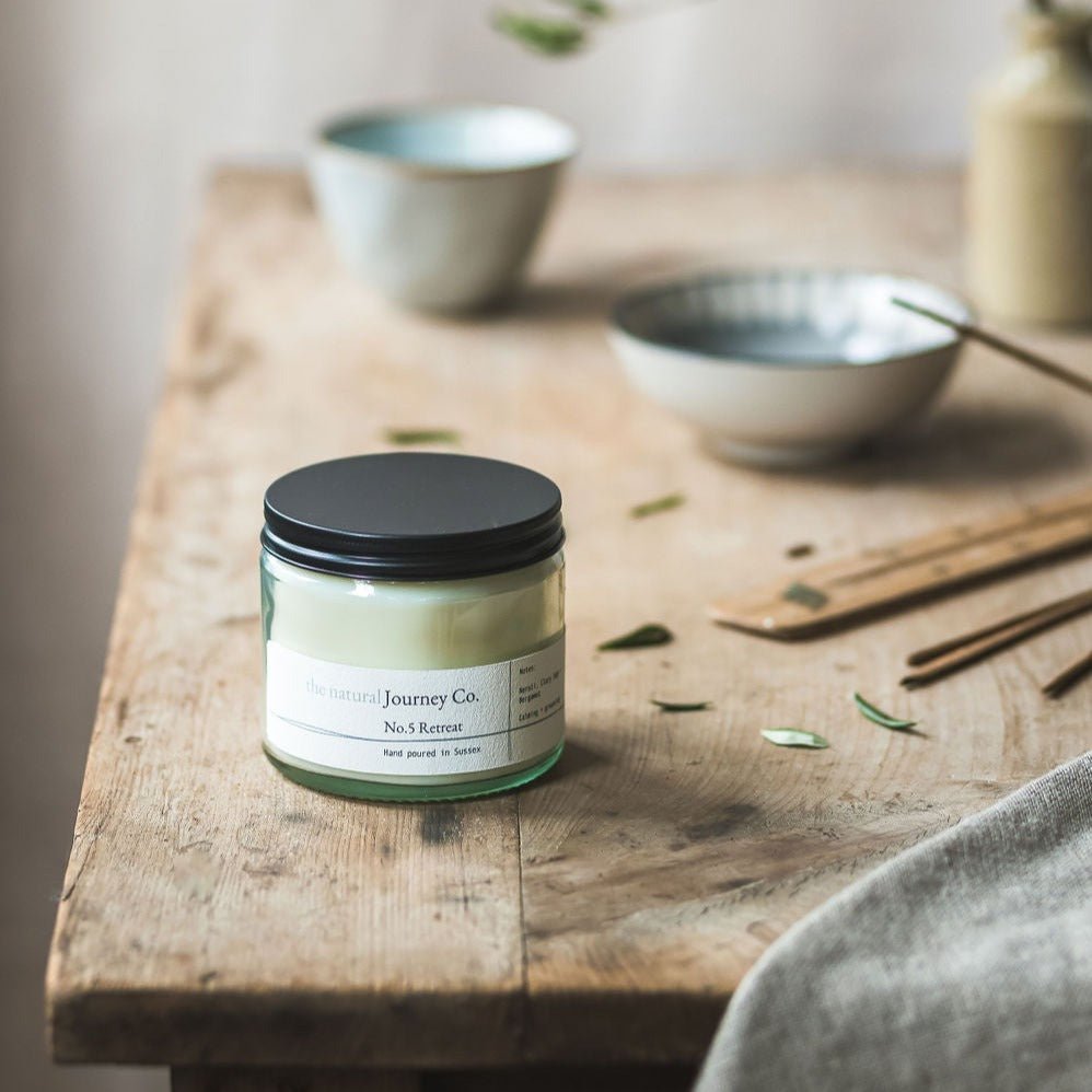Retreat Aromatherapy Candle - The Natural Journey Company