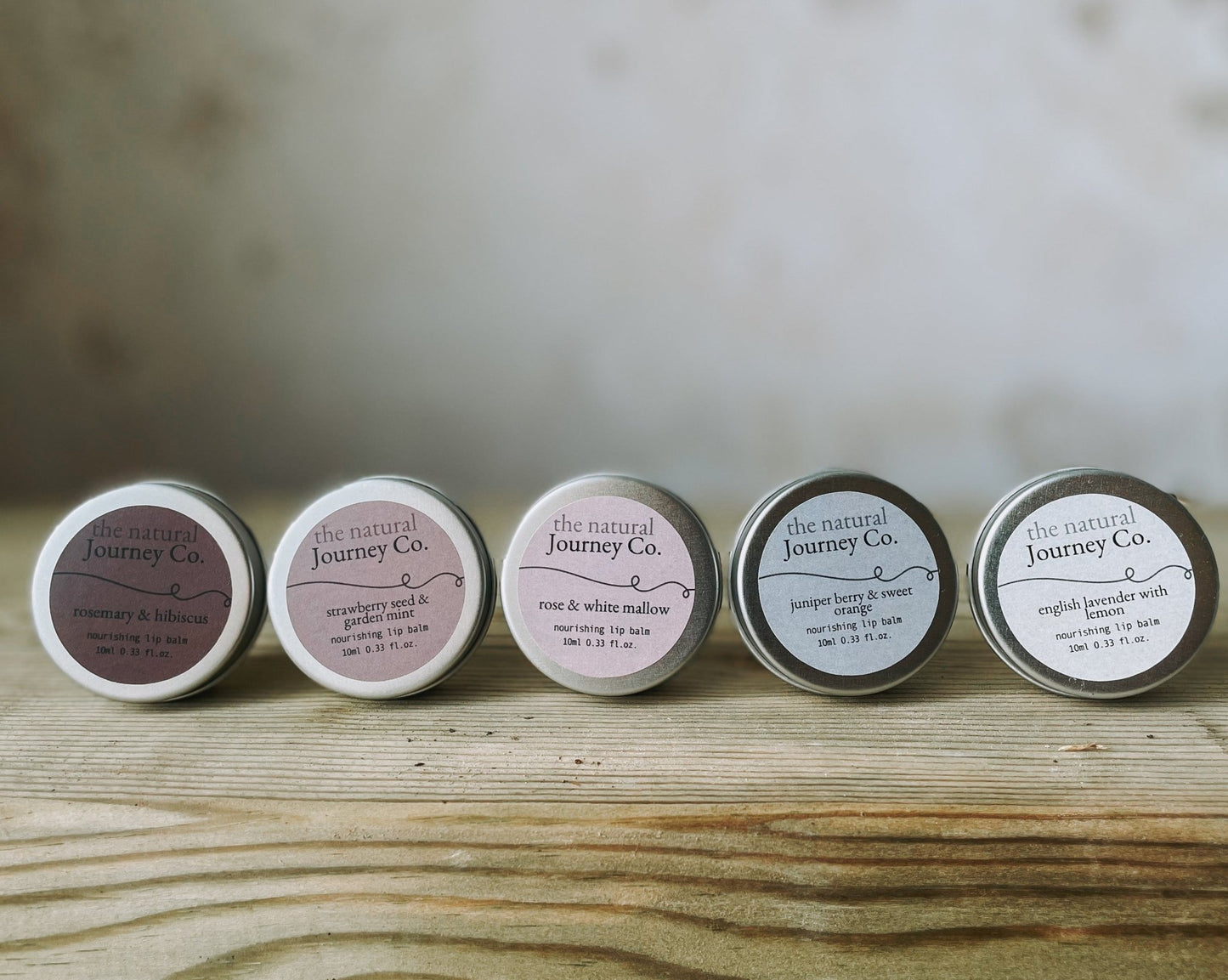 Strawberry Seed & Garden Mint Natural Lip Balm - The Natural Journey Company