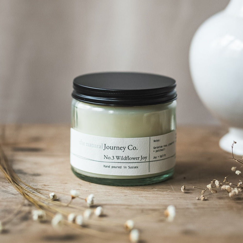 Wildflower Joy Aromatherapy Candle - The Natural Journey Company